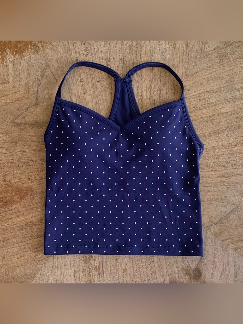 ACTA Navy & Hot Pink Sweetheart Tank